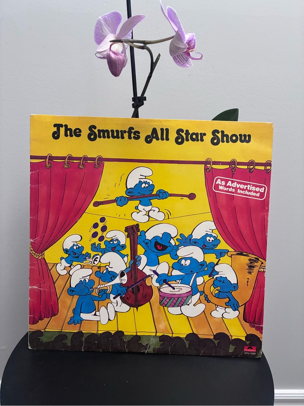 The Smurfs All Star Show Vinyl Record